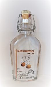 fotka Meruňkovice 0,2l pákový uzávěr